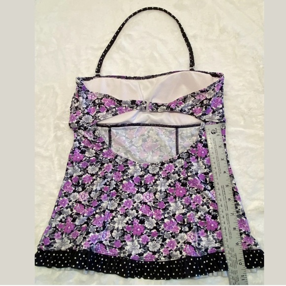 Hula Honey Swimwear Bathing Suit Top Size Medium - Picture 8 of 12